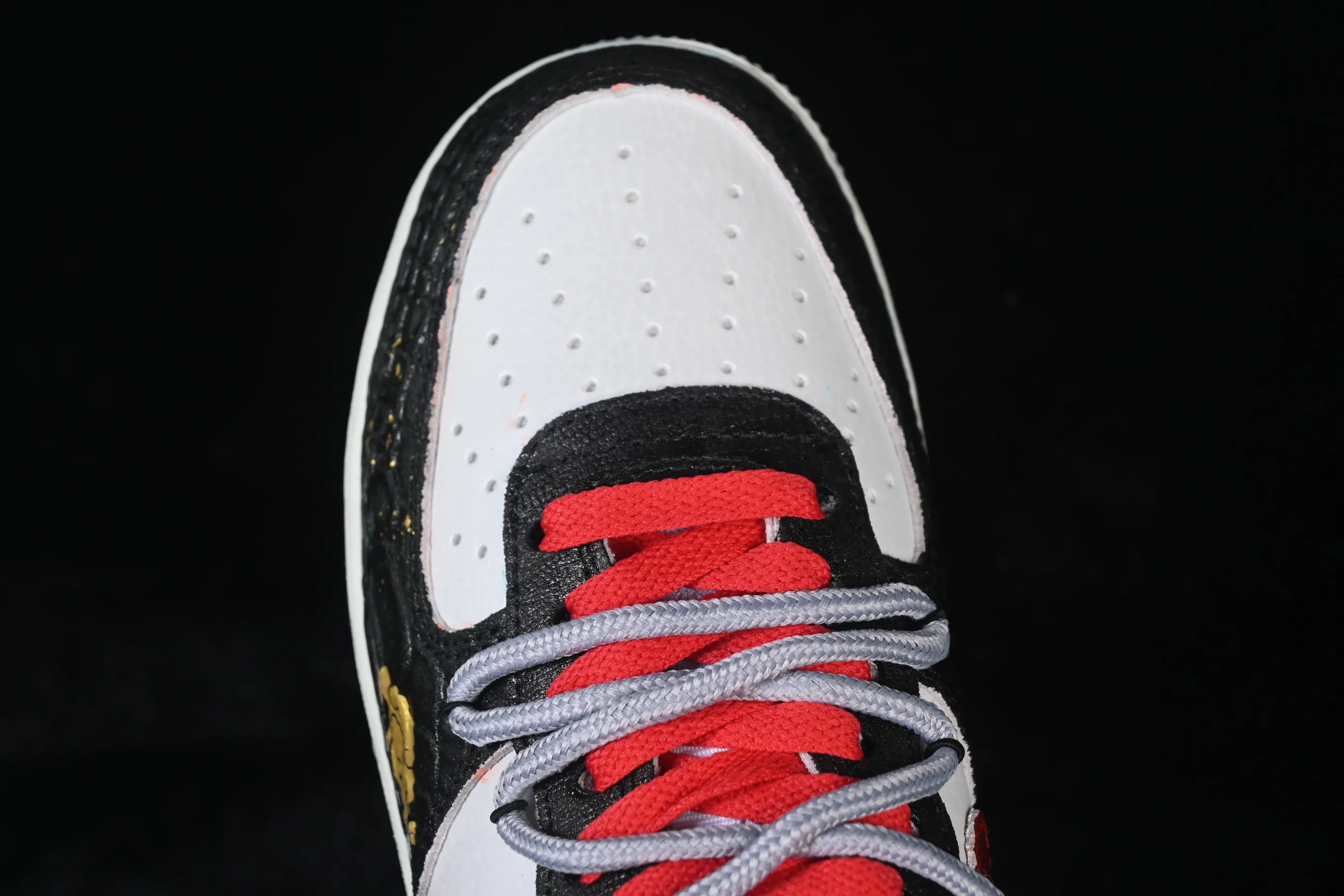 All categories Nk Air Force 1 Air Force series Nk Air Force 1 Low Air Force low-top Nike Air Force 1'07 Low "Ink Pattern Fortune" Hand-painted graffiti Year of the Horse Chinese style limited edition Air Force 1 low-top casual sneakers DX2697-111